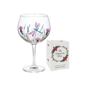 Joe Davies My Favourite Glass Dragonfly Gin Glass