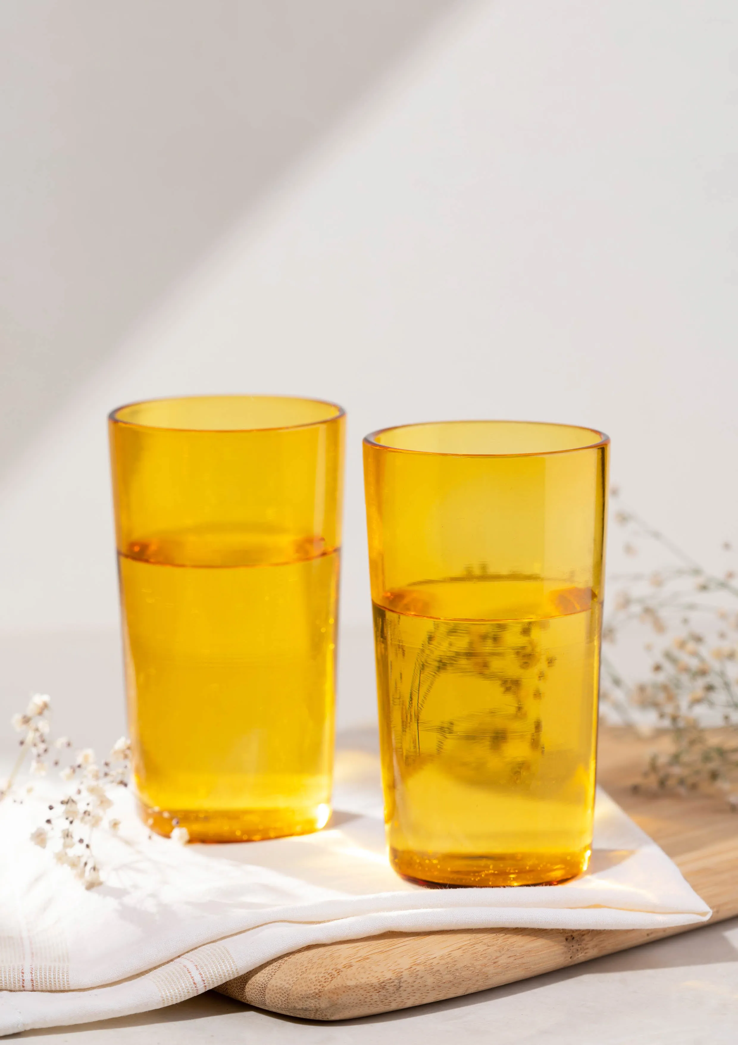 Juliette Glasses – Yellow, Pink, Blue (Set of 6)