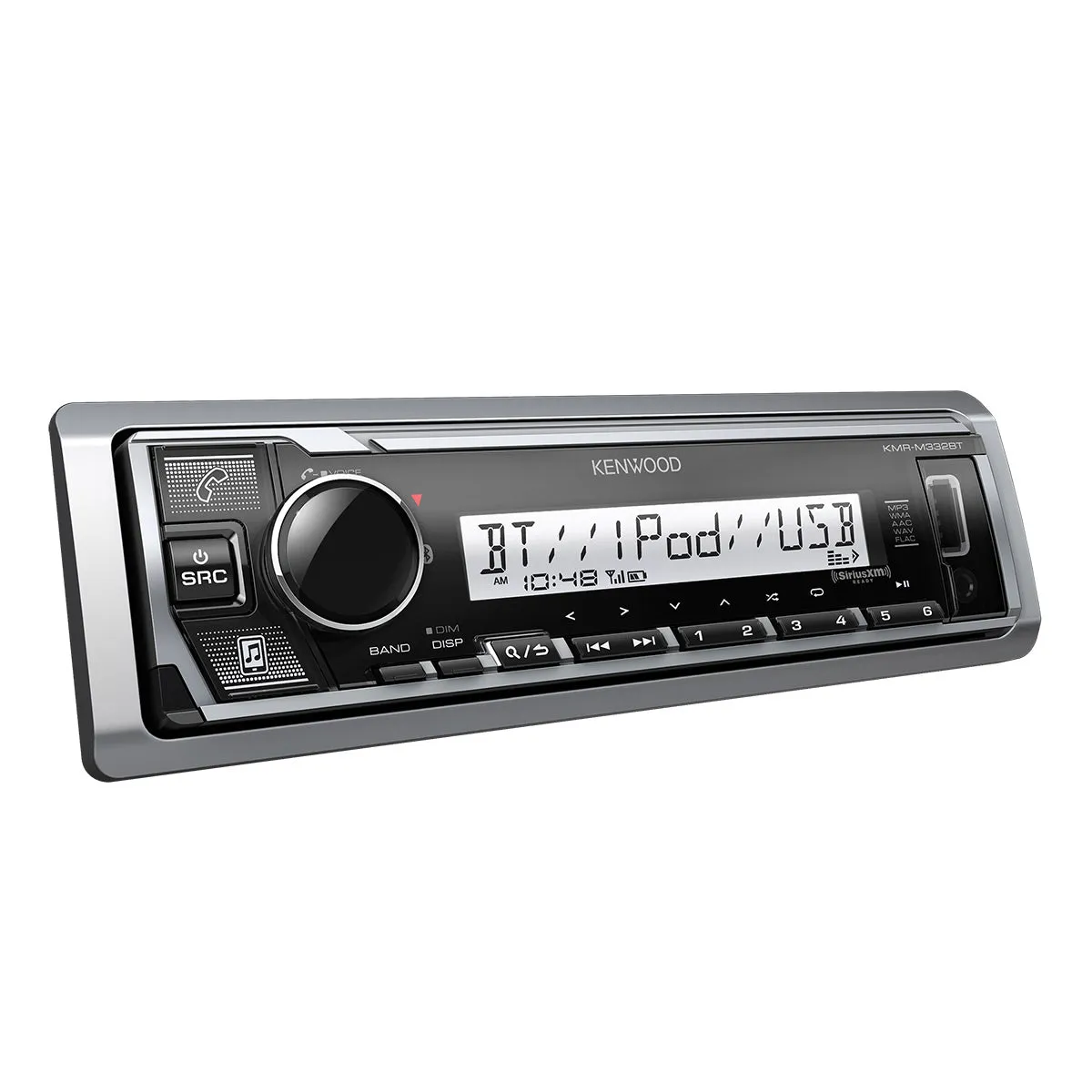 Kenwood KMR-M332BT Marine Digital Media Receiver with Bluetooth