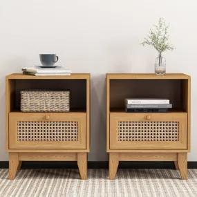 Kuntz Manufactured Wood Nightstand (Set of 2)