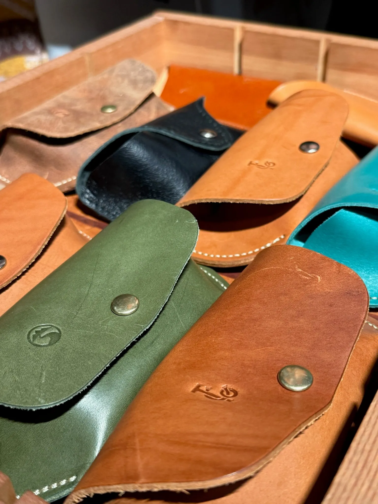 Leather Eyeglasses Case