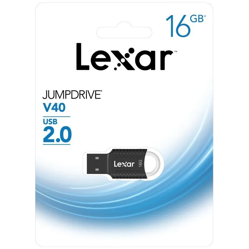 Lexar JumpDrive V40 USB 2.0 Flash Drive 16GB