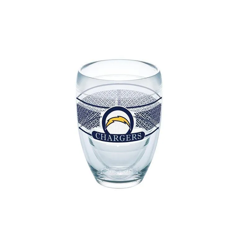 Los Angeles Chargers 9 oz. Tervis Stemless Wine Glass - (Set of 2)