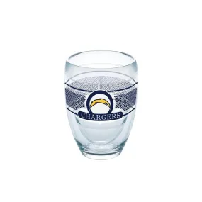 Los Angeles Chargers 9 oz. Tervis Stemless Wine Glass - (Set of 2)