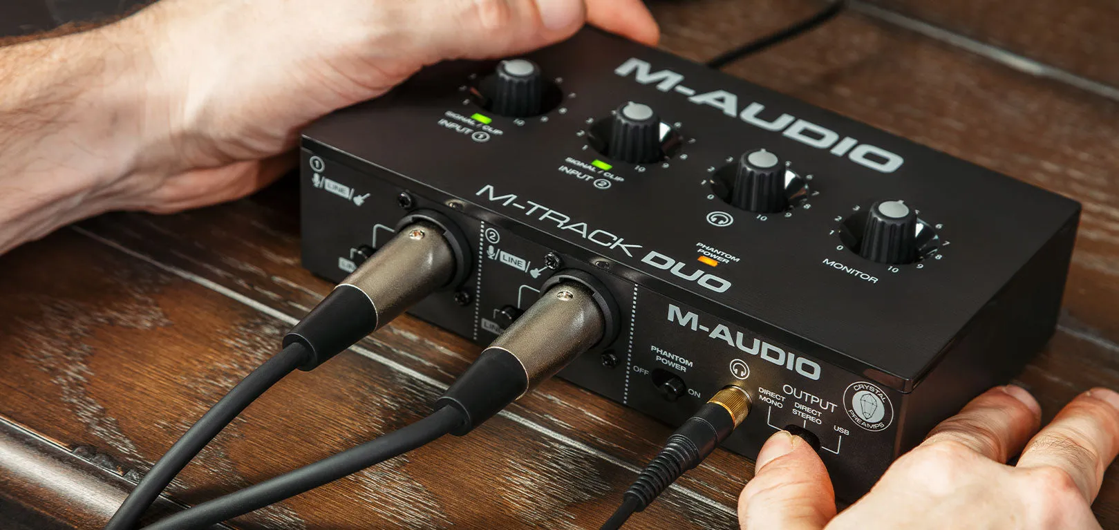 M-Audio M-Track Duo USB Audio Interface