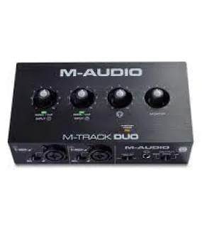 M-Audio M-Track Duo USB Audio Interface