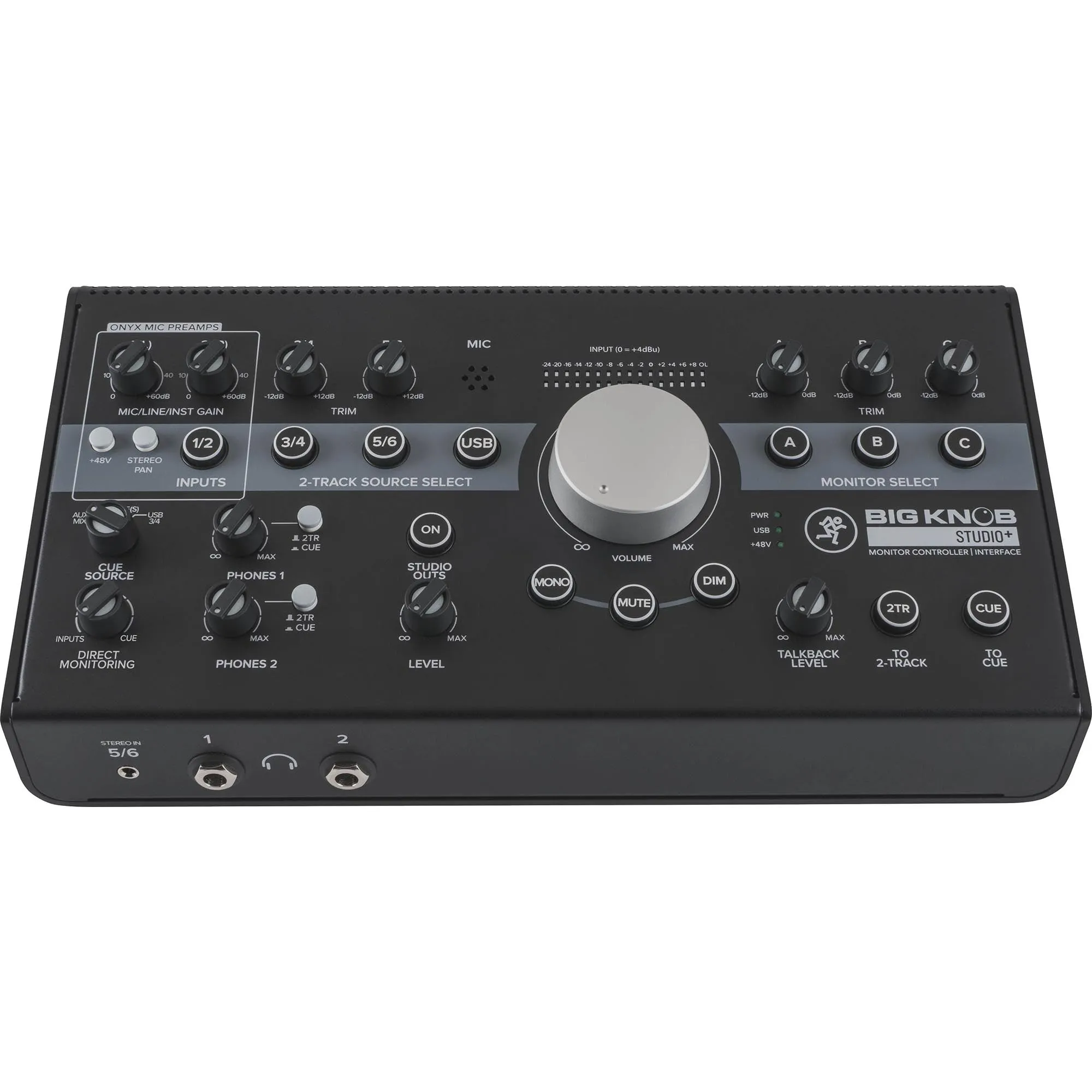 Mackie Big Knob Studio  4x3 Studio Monitor Controller 192Khz USB