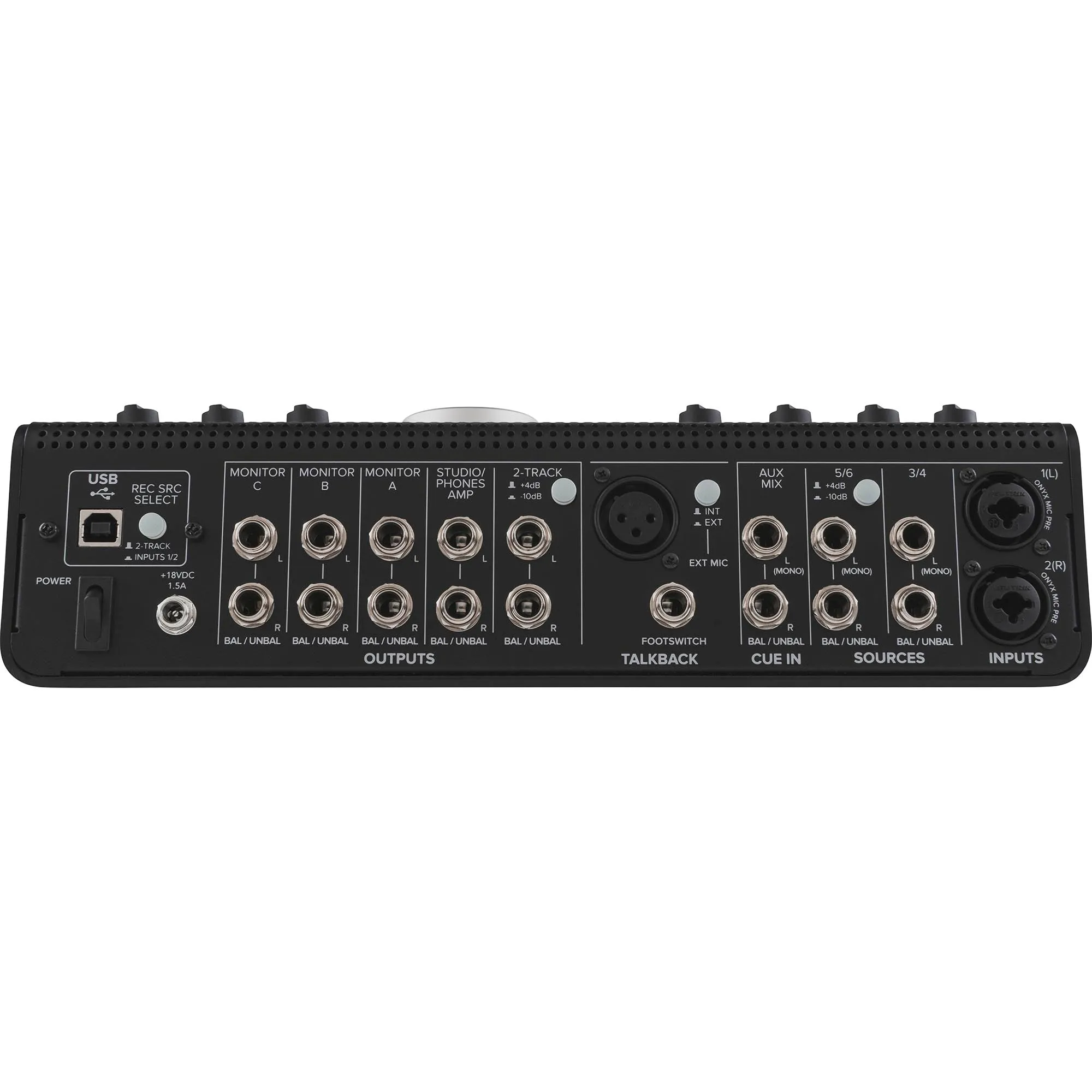 Mackie Big Knob Studio  4x3 Studio Monitor Controller 192Khz USB