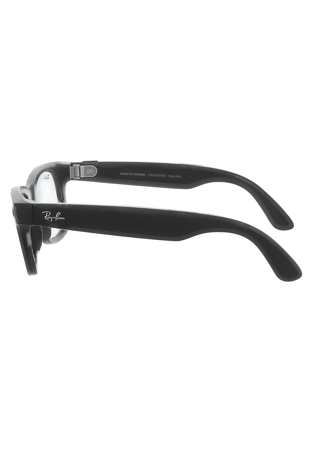 Meta Wayfarer Glasses - Matte Black Green