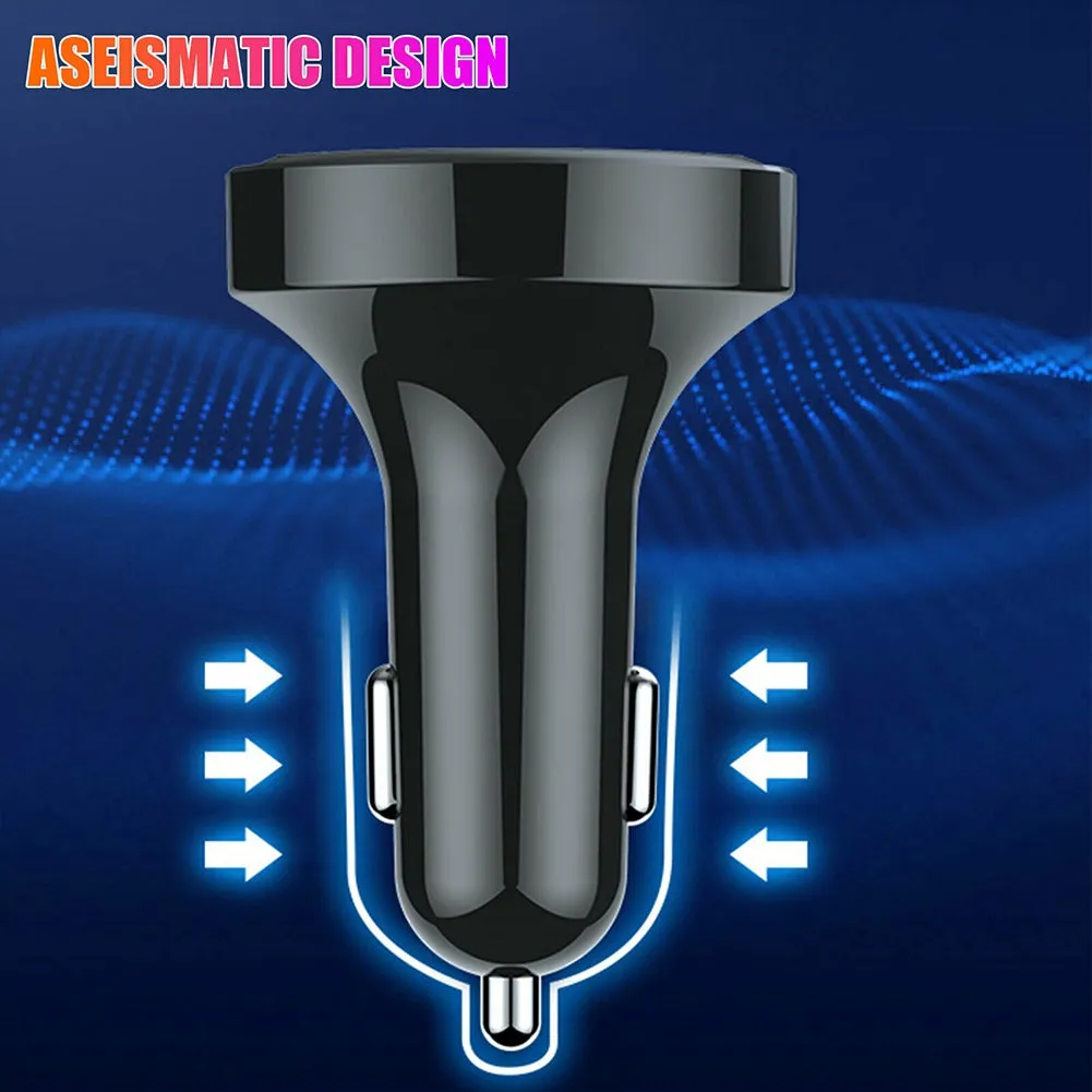 Multi-purpose LED Screen F9 Car  Bluetooth-compatible  5.0  Fm