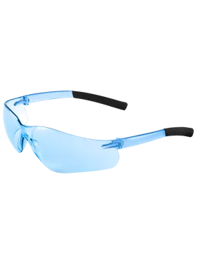 Pavon® Light Blue Lens, Frosted Blue Frame Safety Glasses - BH525