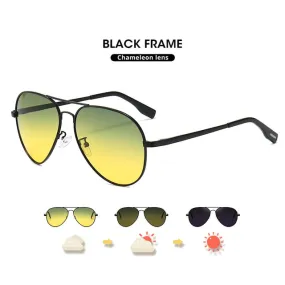 Photochromatic Aviator Men Sunglasses