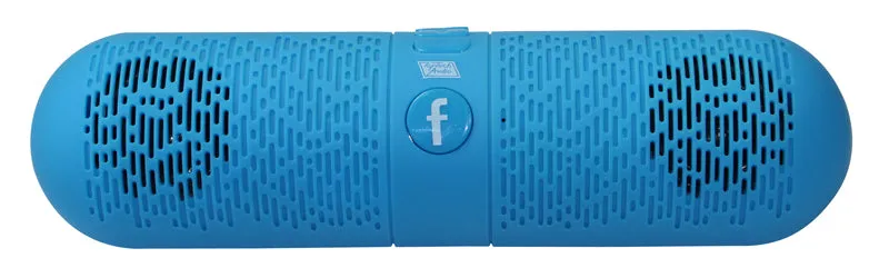 Portable Bluetooth Speaker with FM Radio, USB, and Micro-SD Support