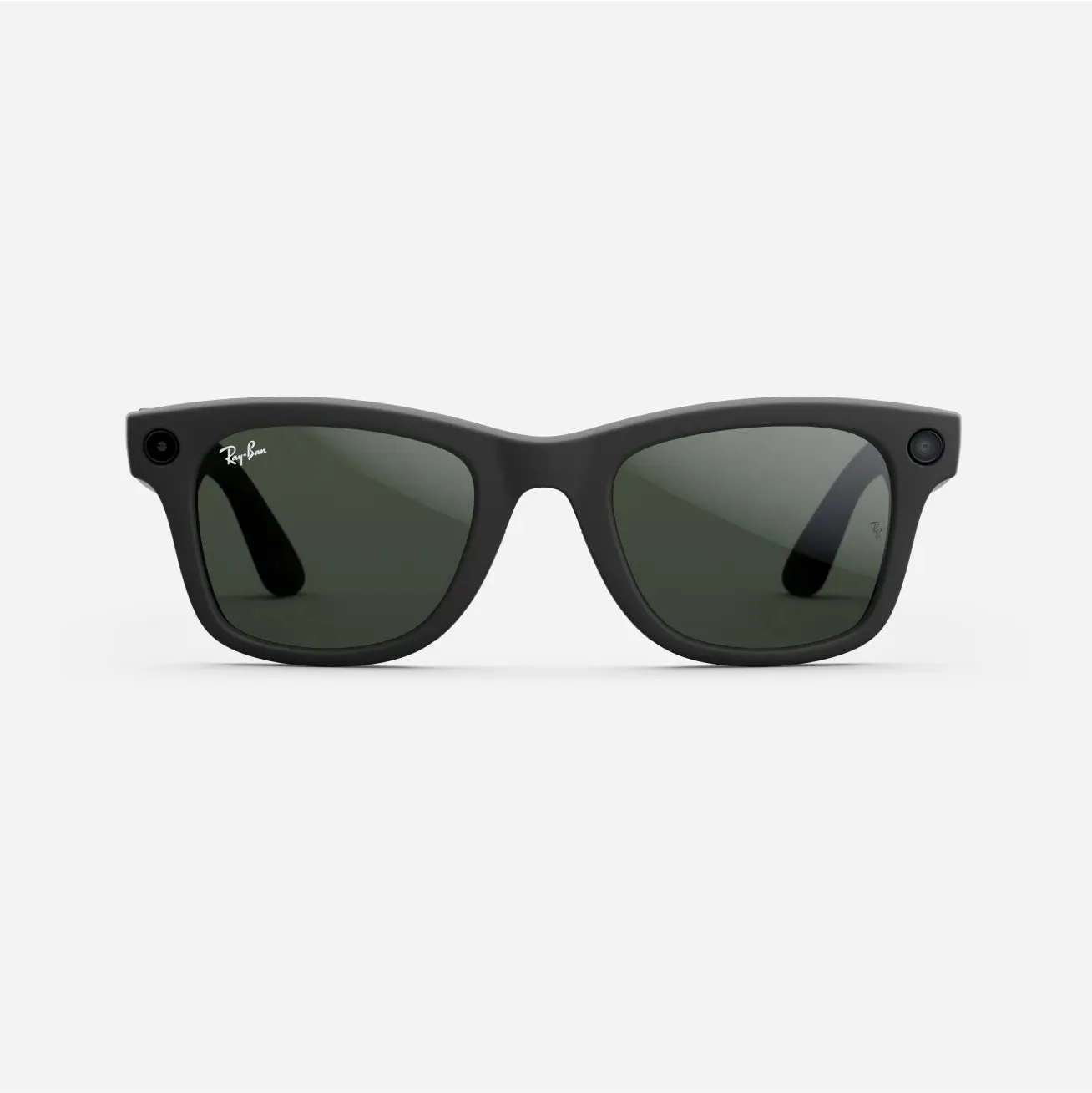 Ray-Ban Meta Wayfarer - (F) Matte Black - (L) Clear to Graphite Green Transitions - (Large)