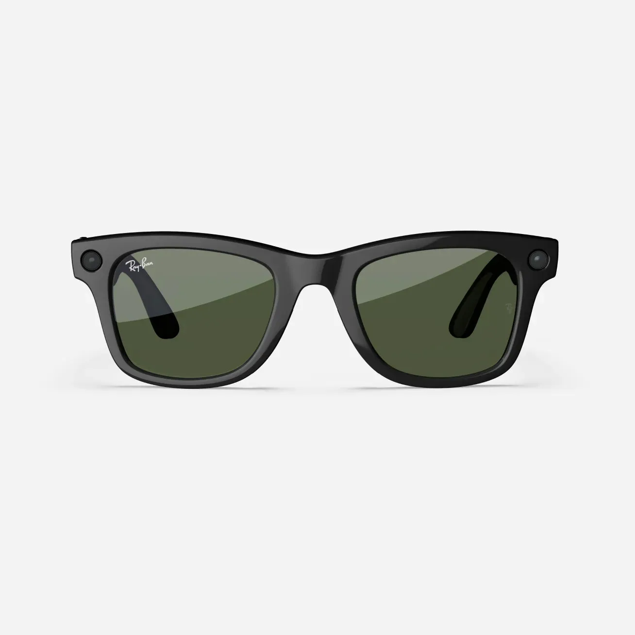 Ray-Ban Meta Wayfarer - (F) Shiny Black - (L) Green - (Standard)