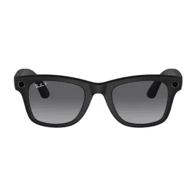 Ray-Ban Meta Wayfarer Smart Glasses with Meta Ai Shiny Black