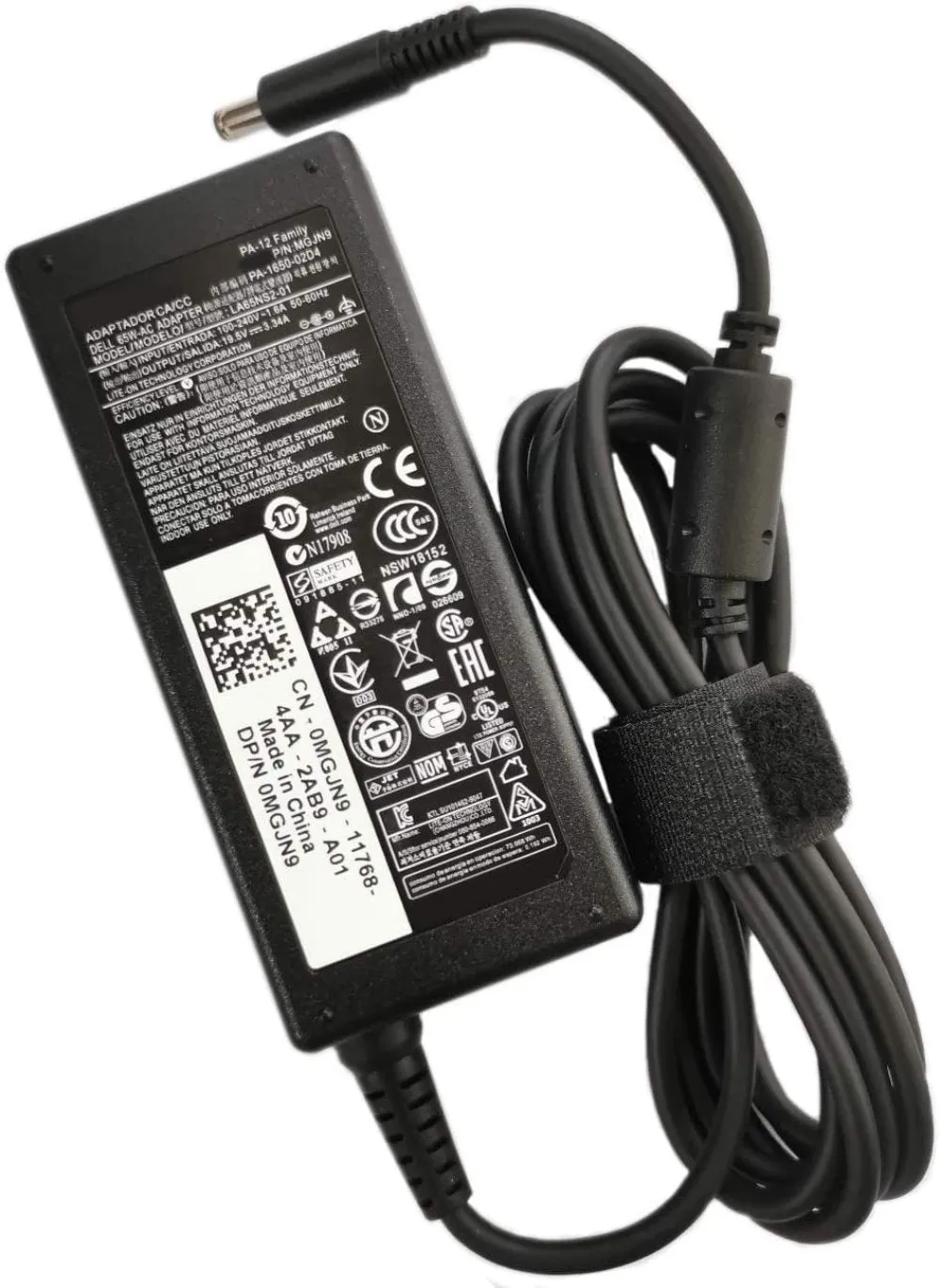Replacement Charger For Hp Probook 450 G4 Laptop 19.5V 3.33A 65W Ac Adapter Black