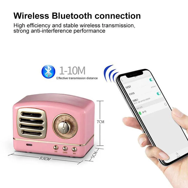 Retro Radio Bluetooth Speaker