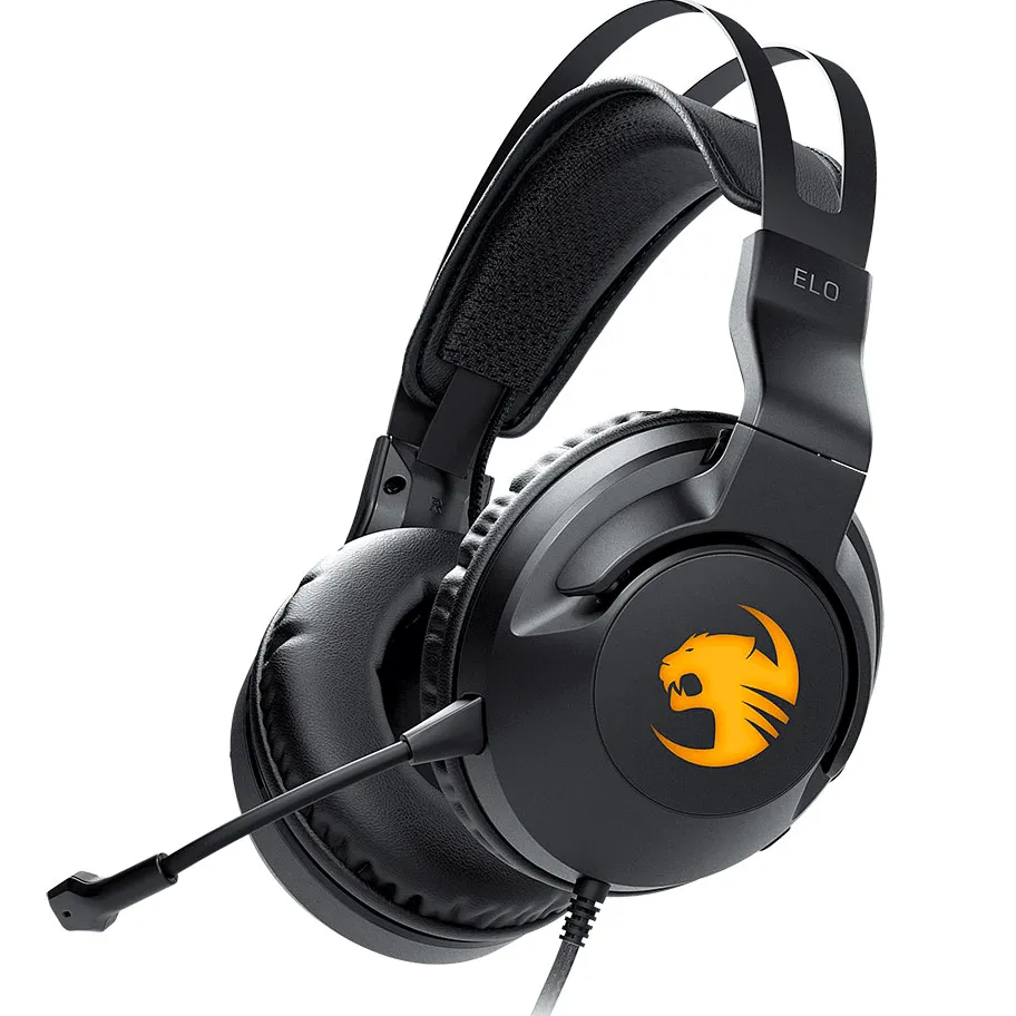 Roccat ELO 7.1 Wired Surround Sound RGB Gaming Headset Headphones
