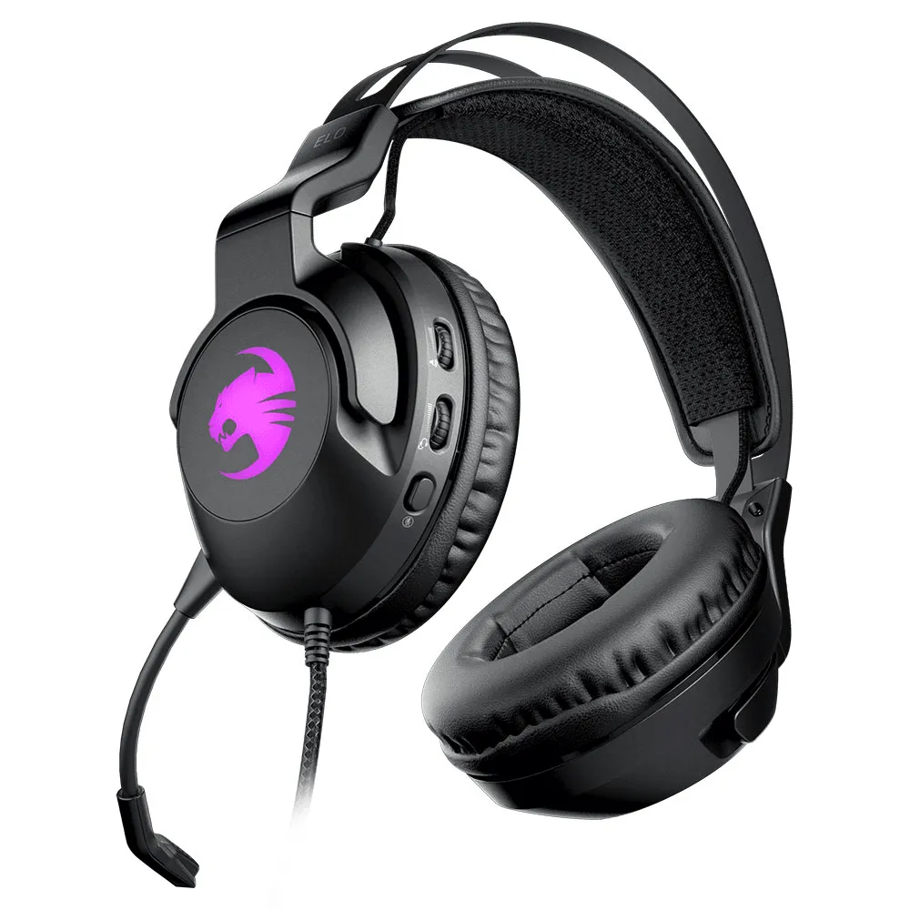 Roccat ELO 7.1 Wired Surround Sound RGB Gaming Headset Headphones