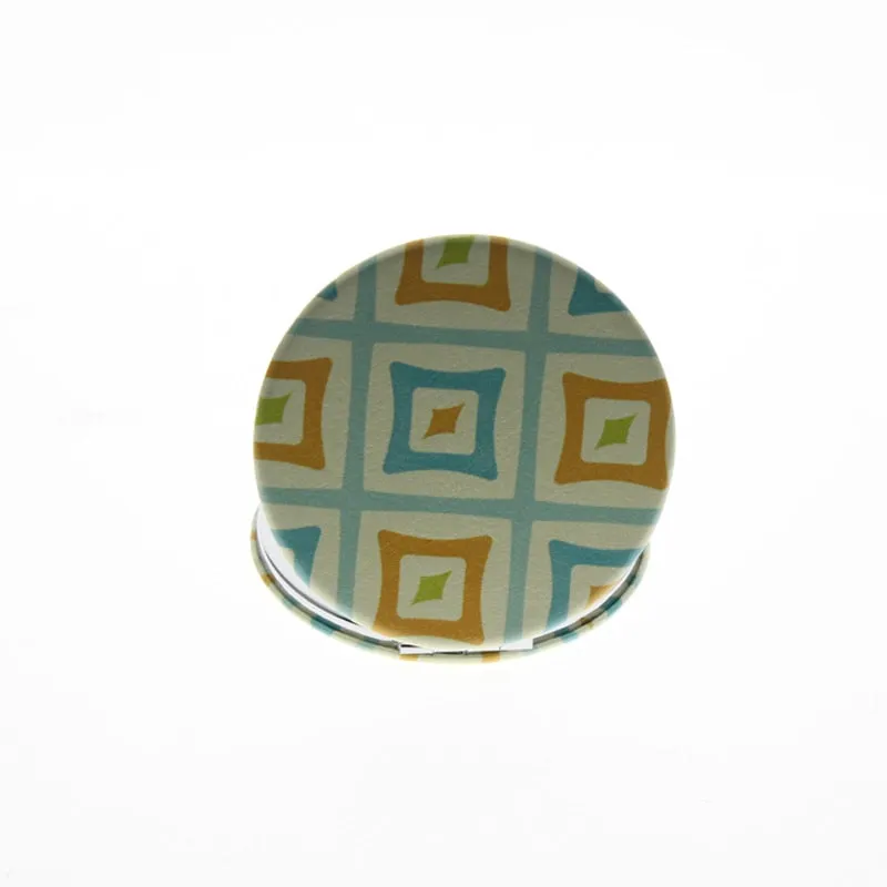Round Double Side Mini Portable Makeup Cosmetic Compact Mirror