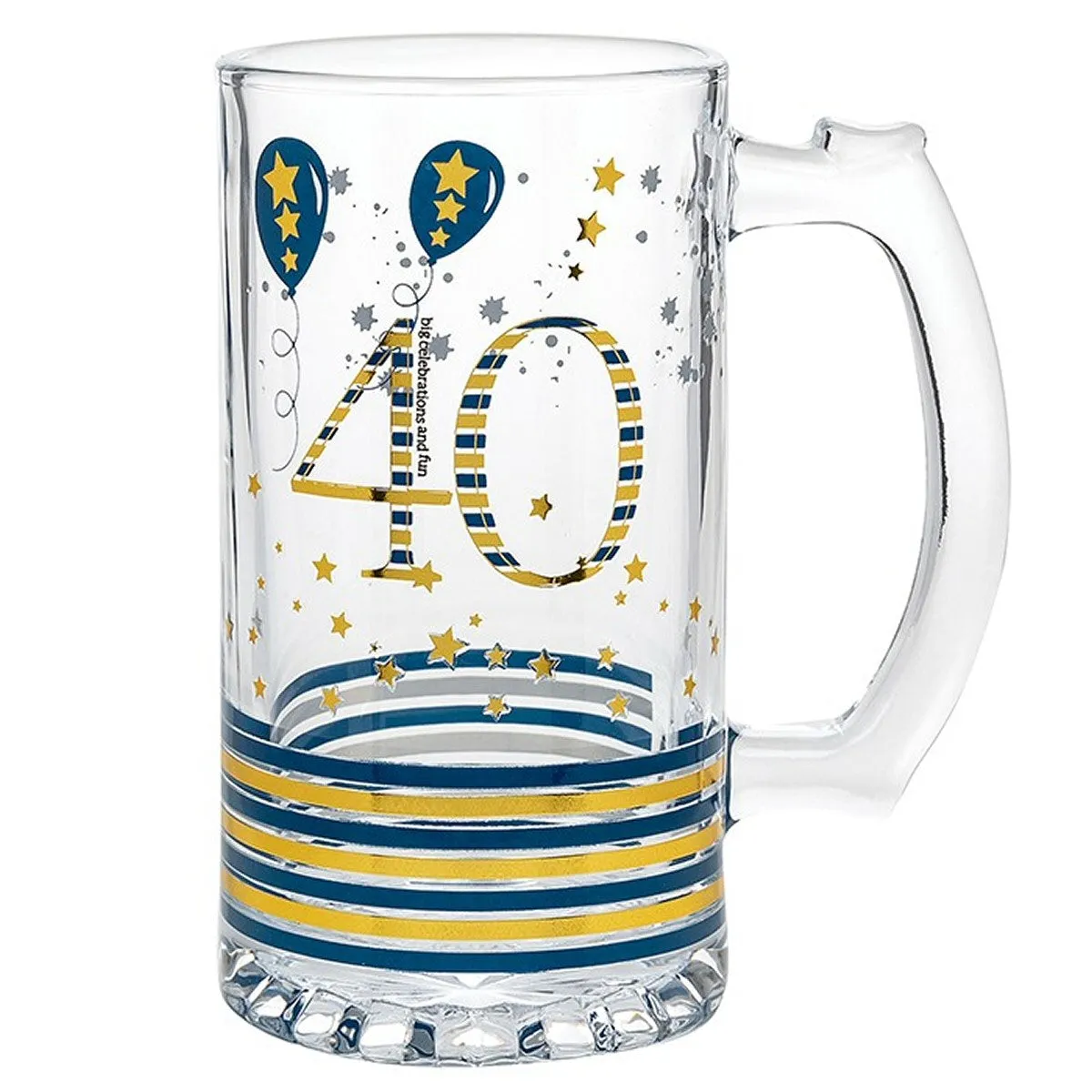 Rush Domino 40th Birthday Beer Tankard