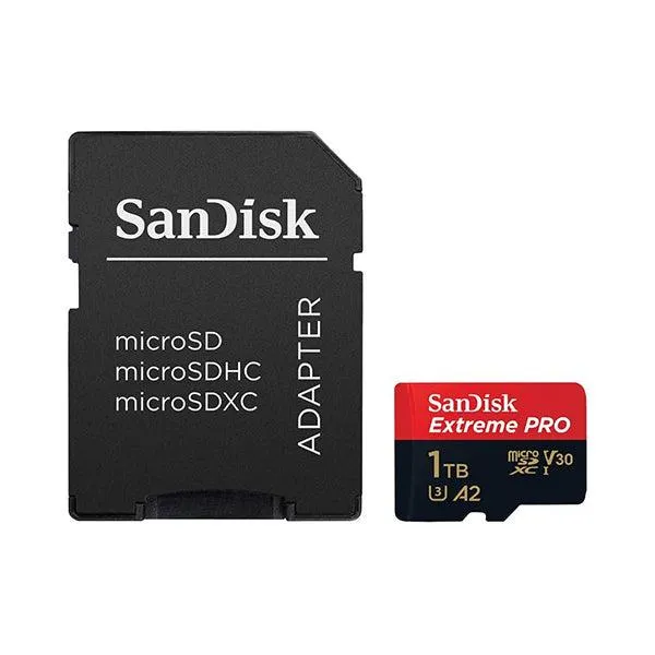 Sandisk Extreme Pro Microsdxc 1Tb   Sd Adapter Uhs-I-L33H