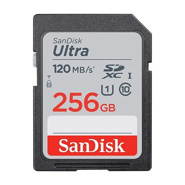 Sandisk Ultra 256Gb Sdxc Memory Card 120Mb/S-XBCG
