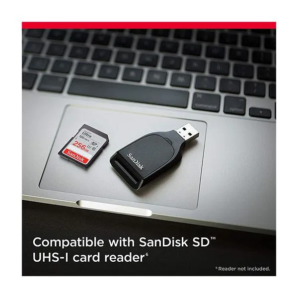 Sandisk Ultra 256Gb Sdxc Memory Card 120Mb/S-XBCG