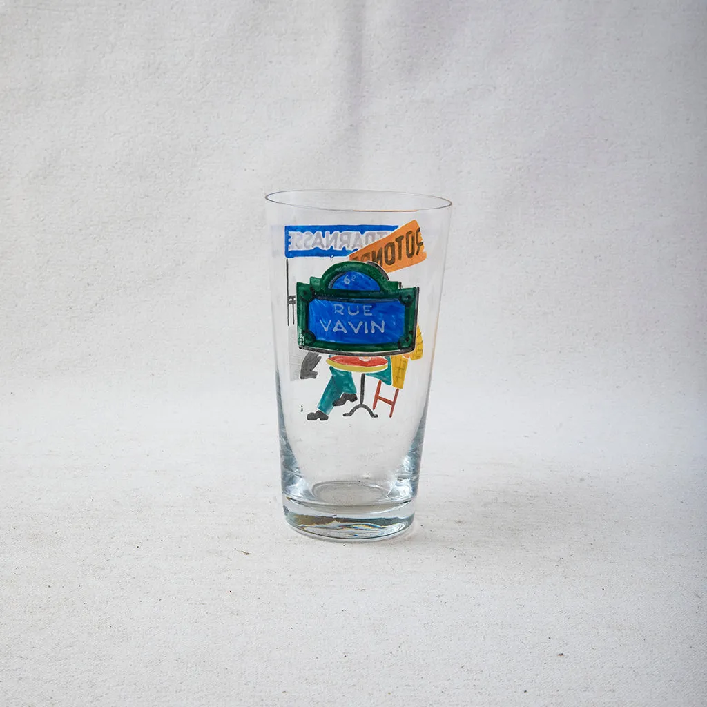 Set of Paris Streets Glasses