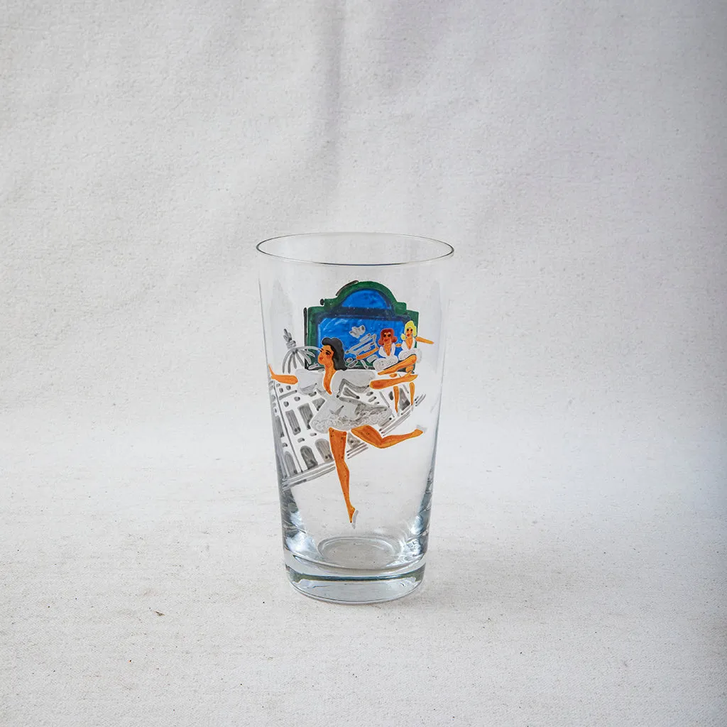 Set of Paris Streets Glasses