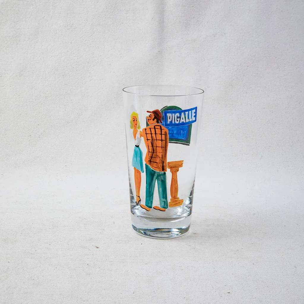 Set of Paris Streets Glasses