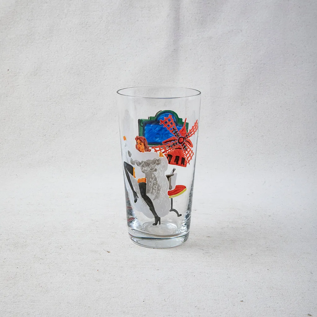 Set of Paris Streets Glasses