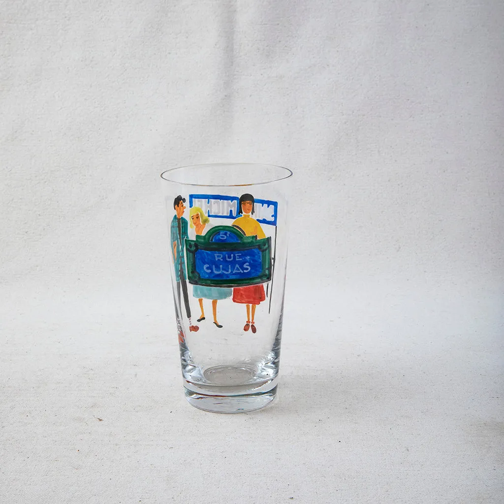 Set of Paris Streets Glasses