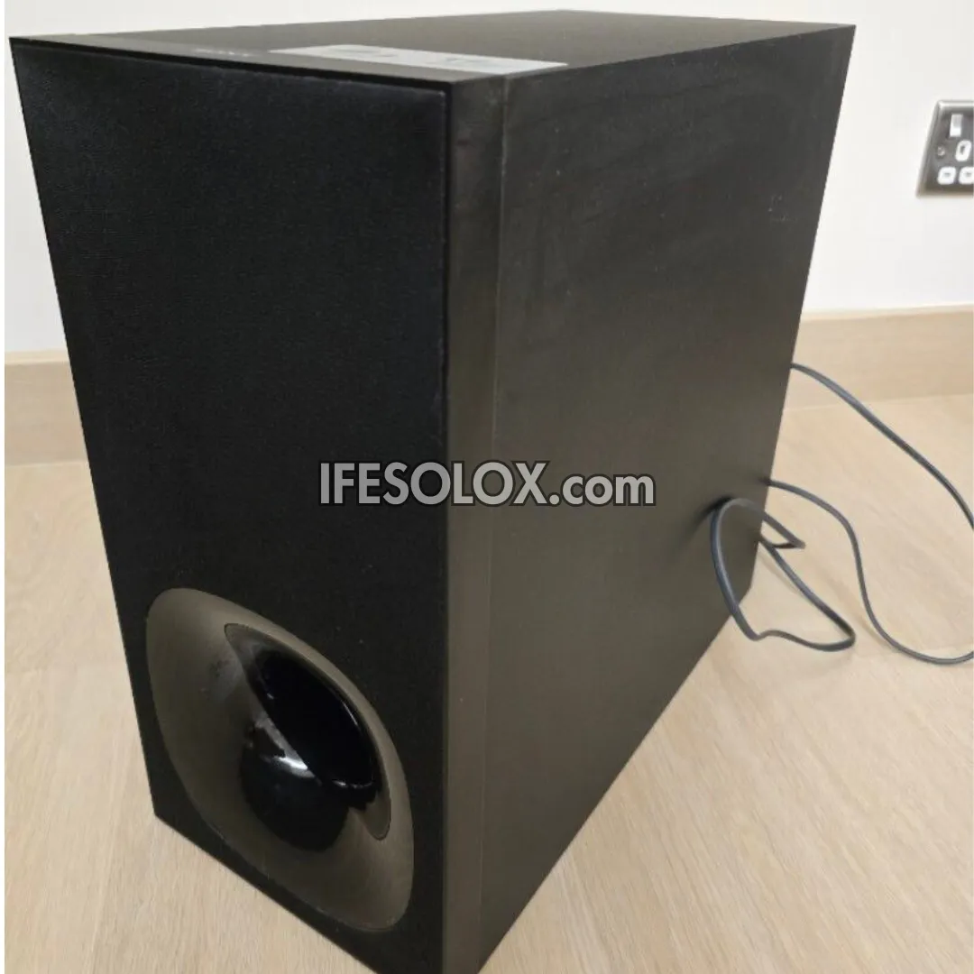 SONY HT-NT5 2.1Ch 400W 4K Smart Sound Bar with Wireless Subwoofer, Hi-Res Audio and Wireless Streaming - Foreign Used