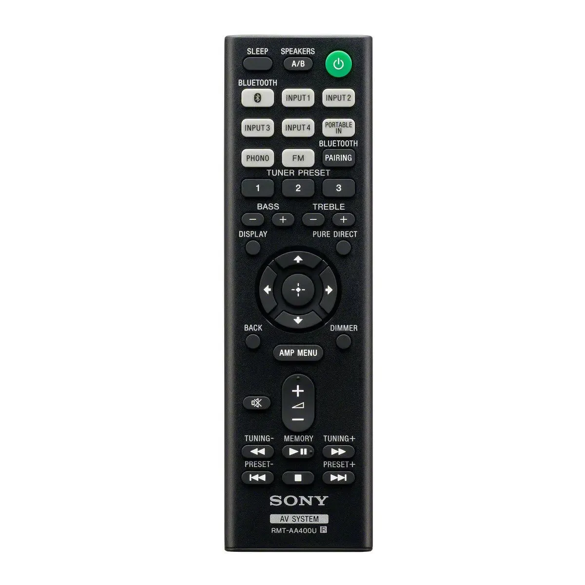 Sony STRDH190 2 Channel Stereo Receiver Phono Inputs and Bluetooth with 2 RCA Cables Combo