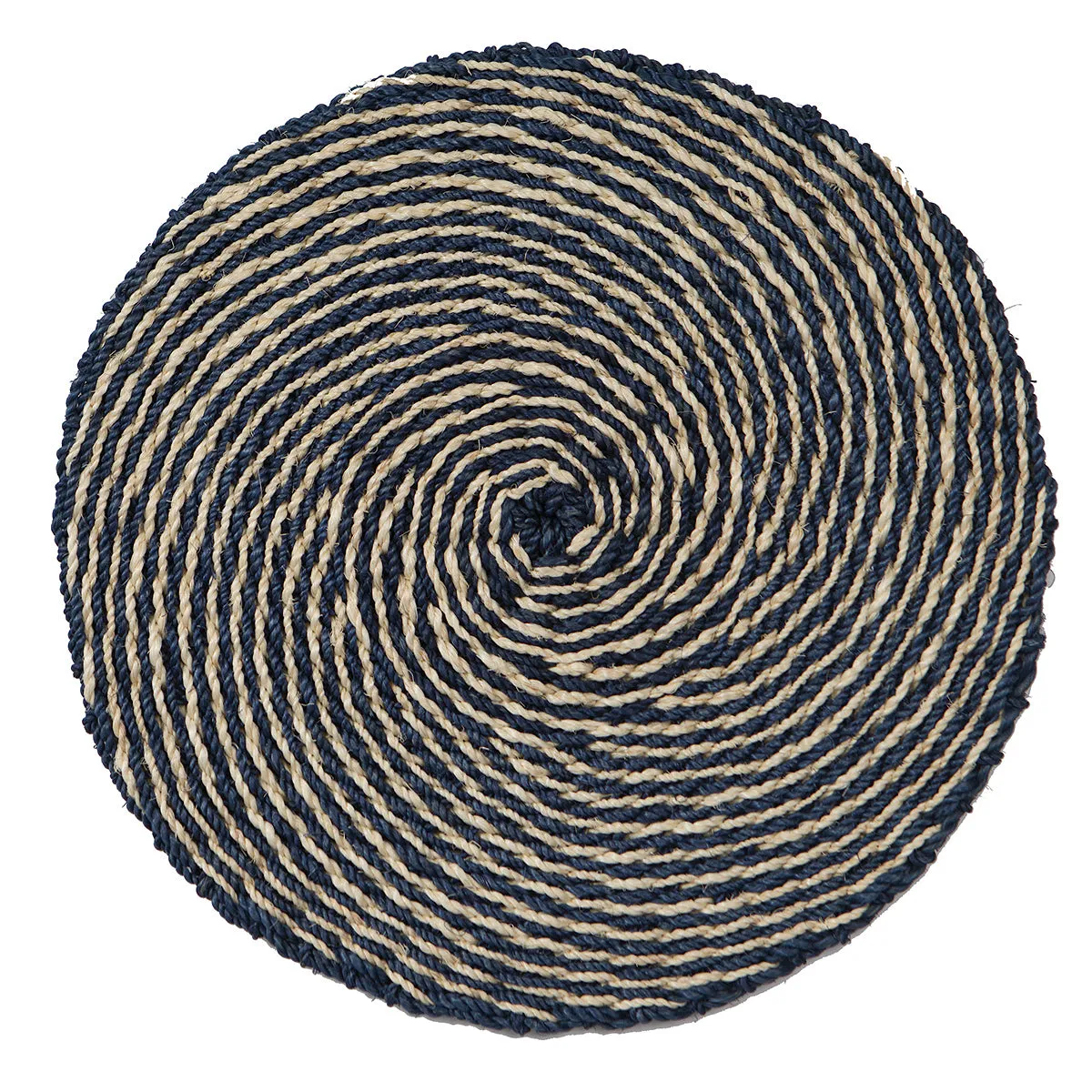 Spiral Blue Charger