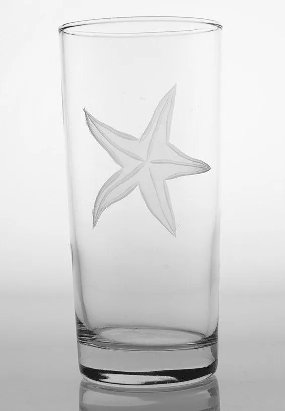 Starfish Garden Coastal Glassware