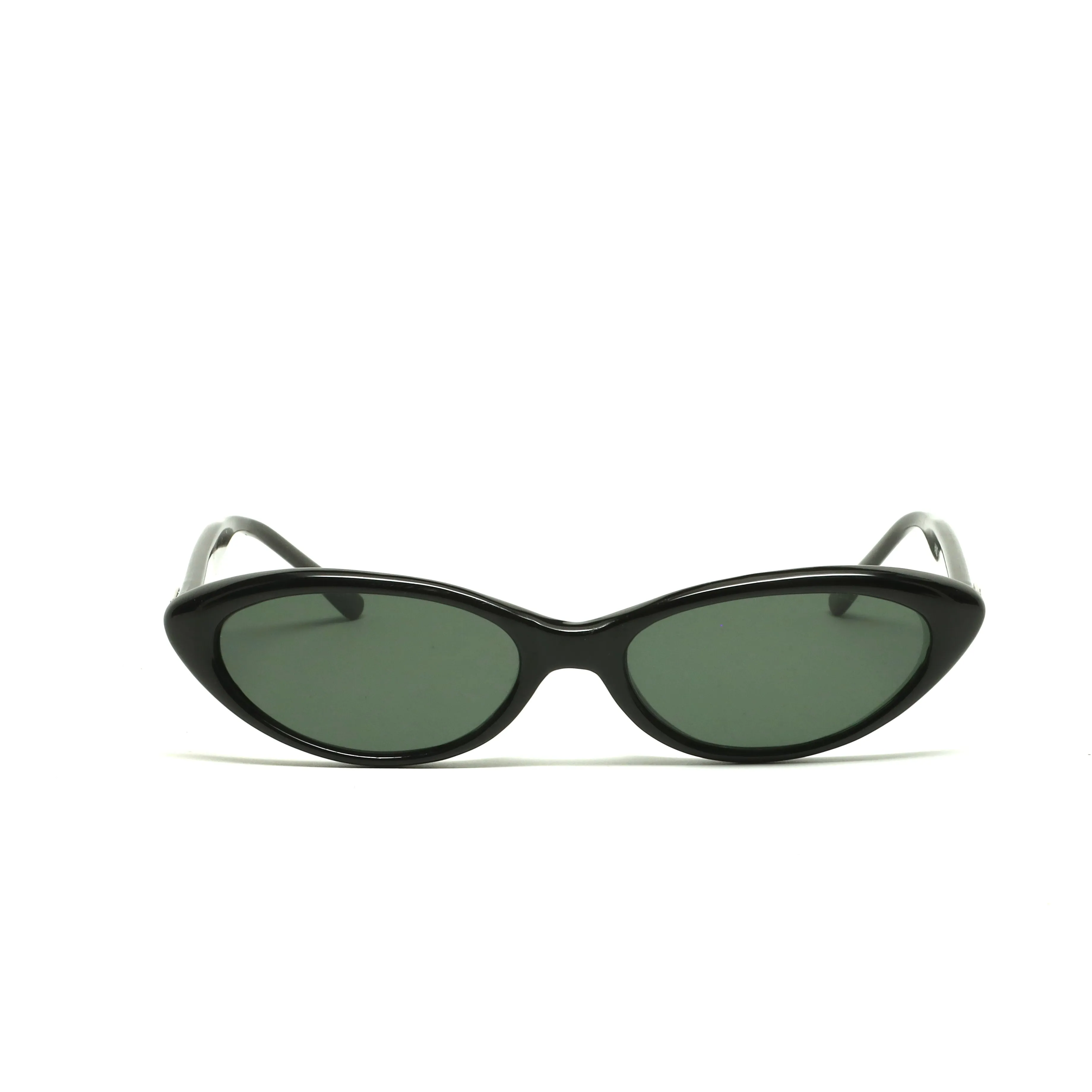 //Style 19// Vintage 90s ModSmall Size Narrow Frame - Black