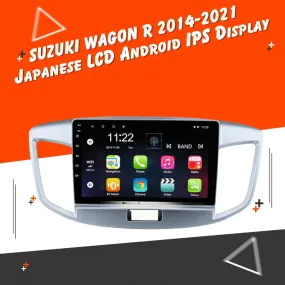 Suzuki Wagon R Japanese Android LCD Silver 9 Inches - Model 2014-2024