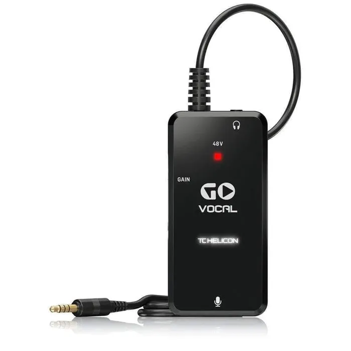 TC-Helicon GO VOCAL Microphone Preamp for Mobile Devices