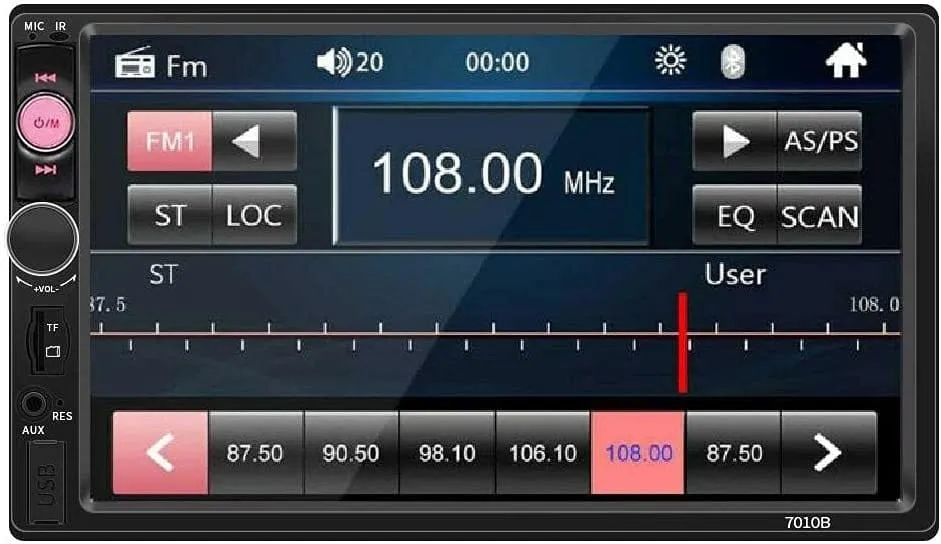 Universal Cassette 7.2 inch Touch, Android Phone Viewer and Player and Control on the DVD Screen    is an ideal addition to your car and vehicle’s electronic devices collection  -‎7010-B
