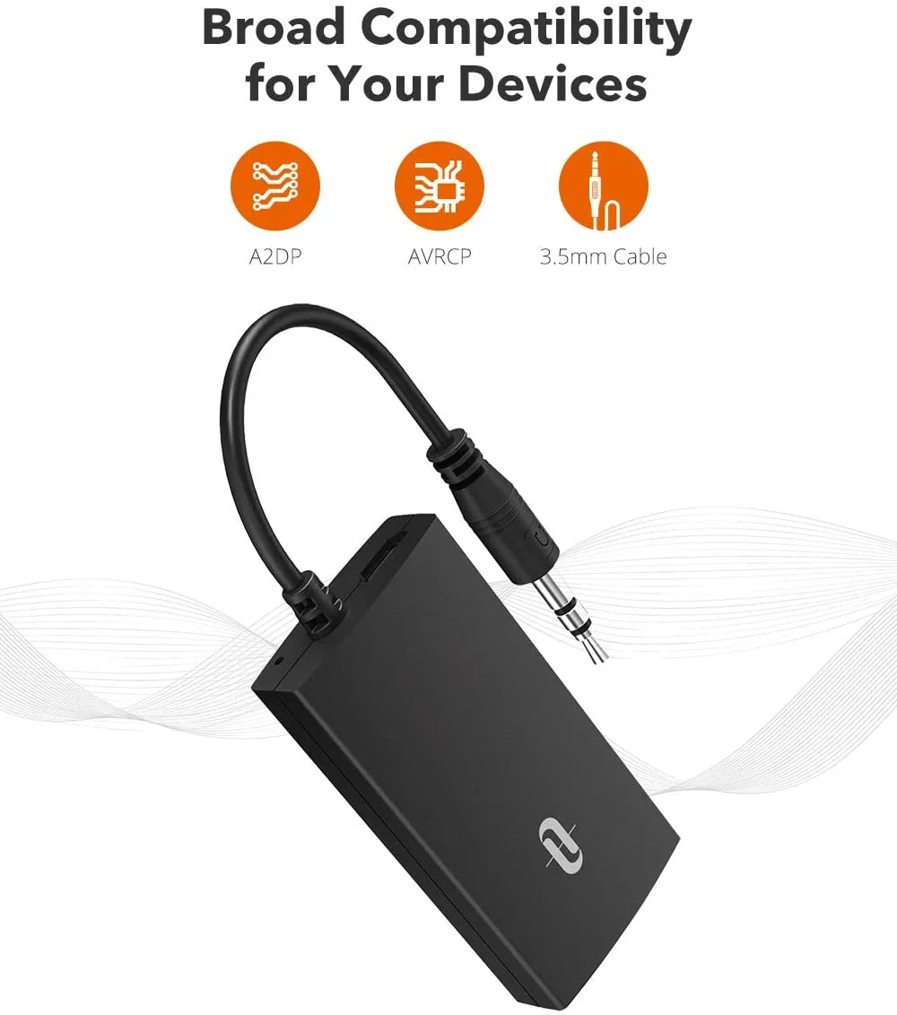 Upgraded Version Portable Bluetooth Transmitter for TV