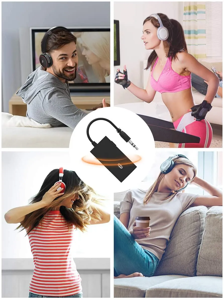 Upgraded Version Portable Bluetooth Transmitter for TV