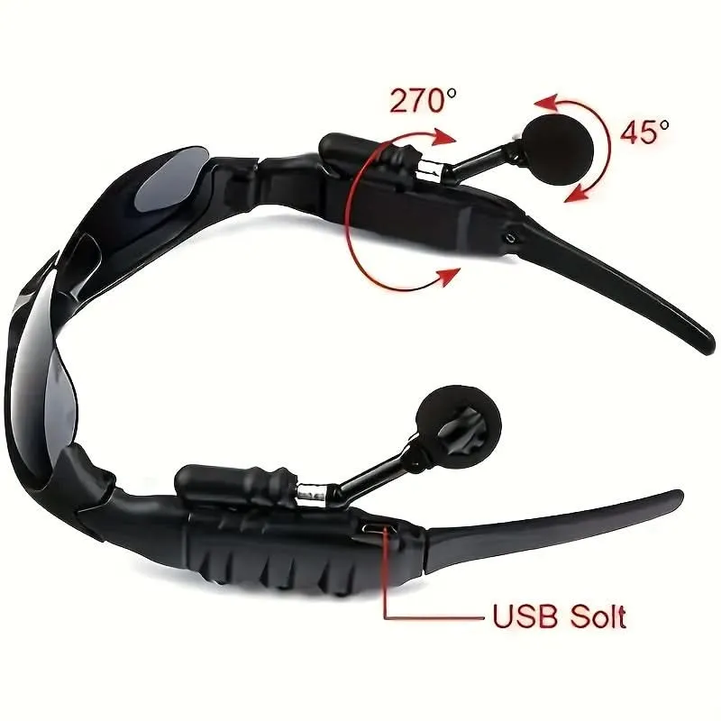 UV Resistant Wireless Sport Glasses with Headset