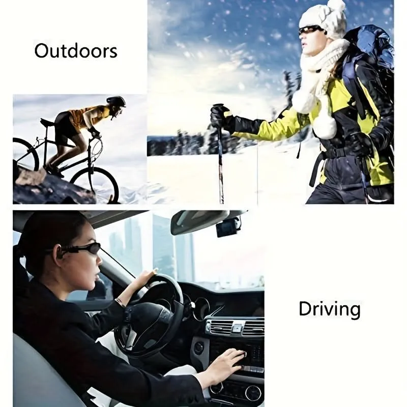 UV Resistant Wireless Sport Glasses with Headset