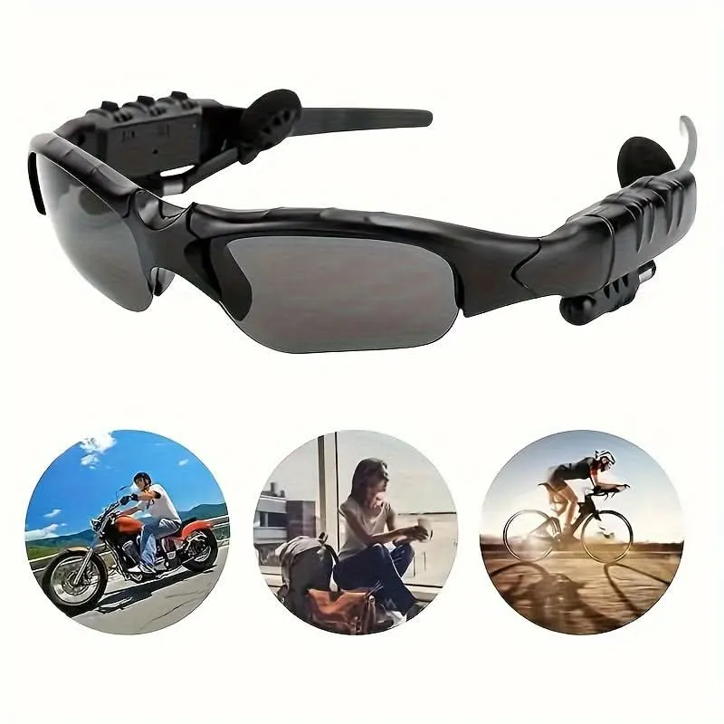 UV Resistant Wireless Sport Glasses with Headset