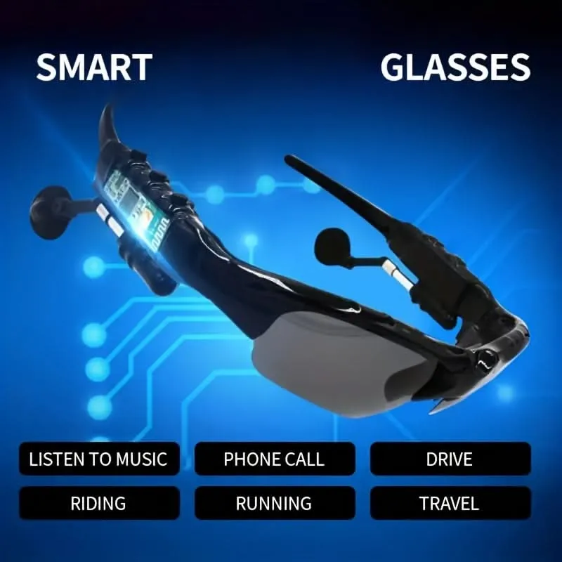 UV Resistant Wireless Sport Glasses with Headset