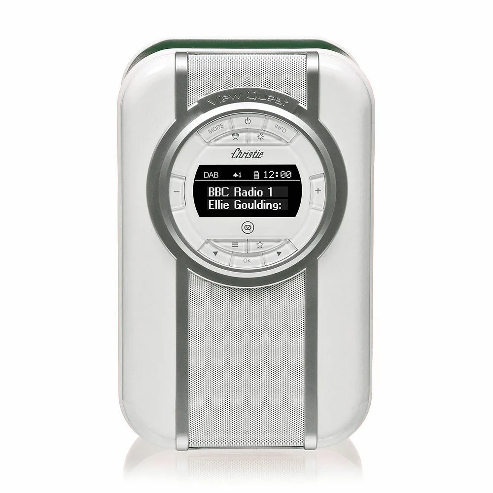 View Quest Christie DAB  Radio with NFC & Bluetooth Speaker (Green)