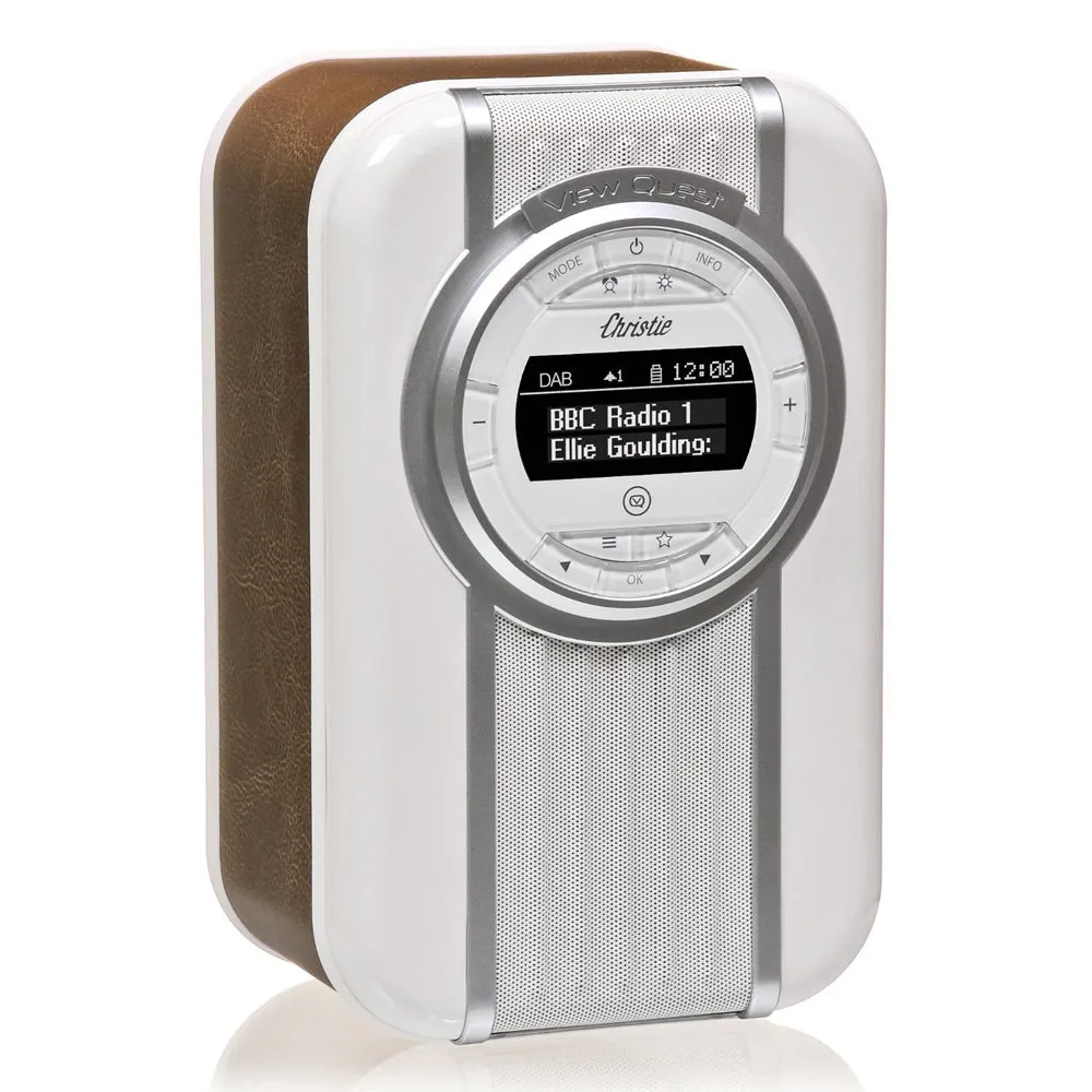 VQ Quest DAB  Radio with NFC & Bluetooth Speaker Christie  (Brown)